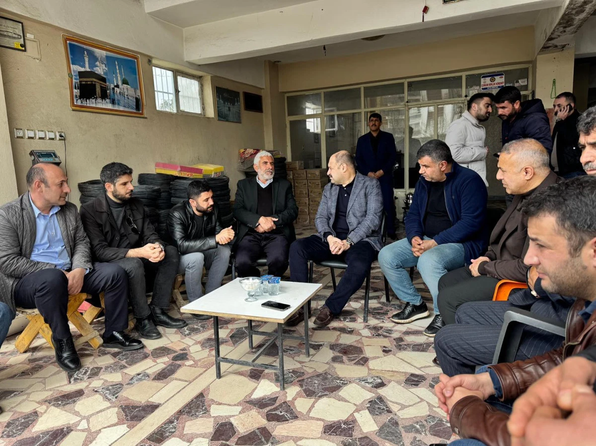 Başkan G&uuml;lpınar Siverek&rsquo;te incelemelerde bulundu