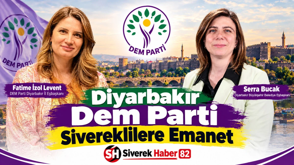 DEM Parti Diyarbakır İl Eşbaşkanlığı da Bir Siverekliye emanet