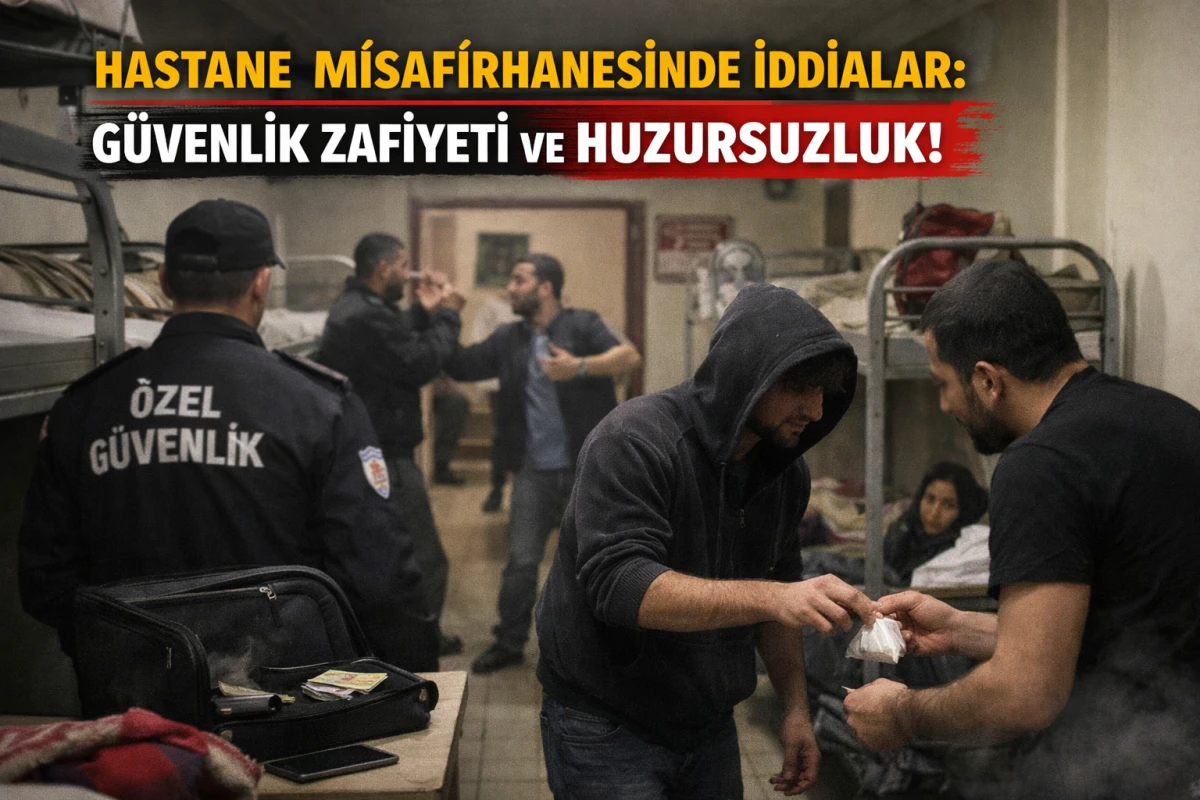 Hastane misafirhanesiyle ilgili iddialar: Hasta yakınları g&uuml;venlik zafiyeti olduğunu &ouml;ne s&uuml;rd&uuml;