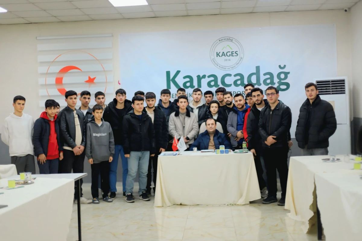 Karacadağ Gen&ccedil;lik K&uuml;lt&uuml;r ve Spor Derneği&rsquo;nden YKS&rsquo;ye Hazırlanan &Ouml;ğrencilere Destek