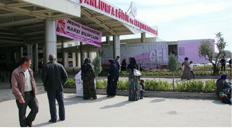 Şanlıurfa İl Sağlık Müdürlüğü kanser taramalarında hız kesmiyor 