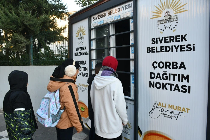 Siverek Belediyesinden Vatandaşlara Ücretsiz Çorba İkramı