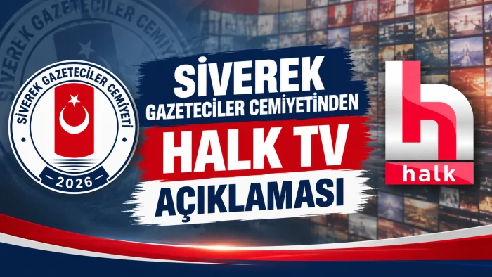 SİVEREK GAZETECİLER CEMİYETİNDEN HALK TV A&Ccedil;IKLAMASI