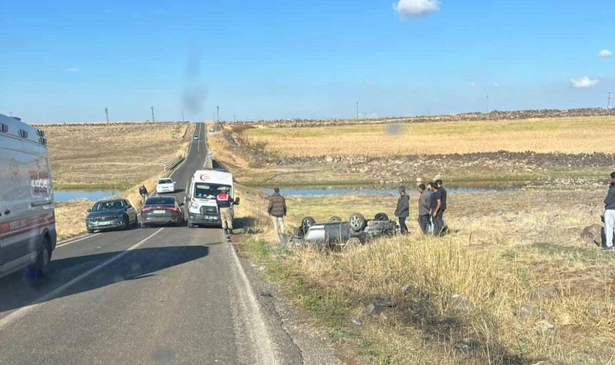 Siverek-Viranşehir Yolunda Kaza: Aynı Aileden 4 Kişi  Yaralandı