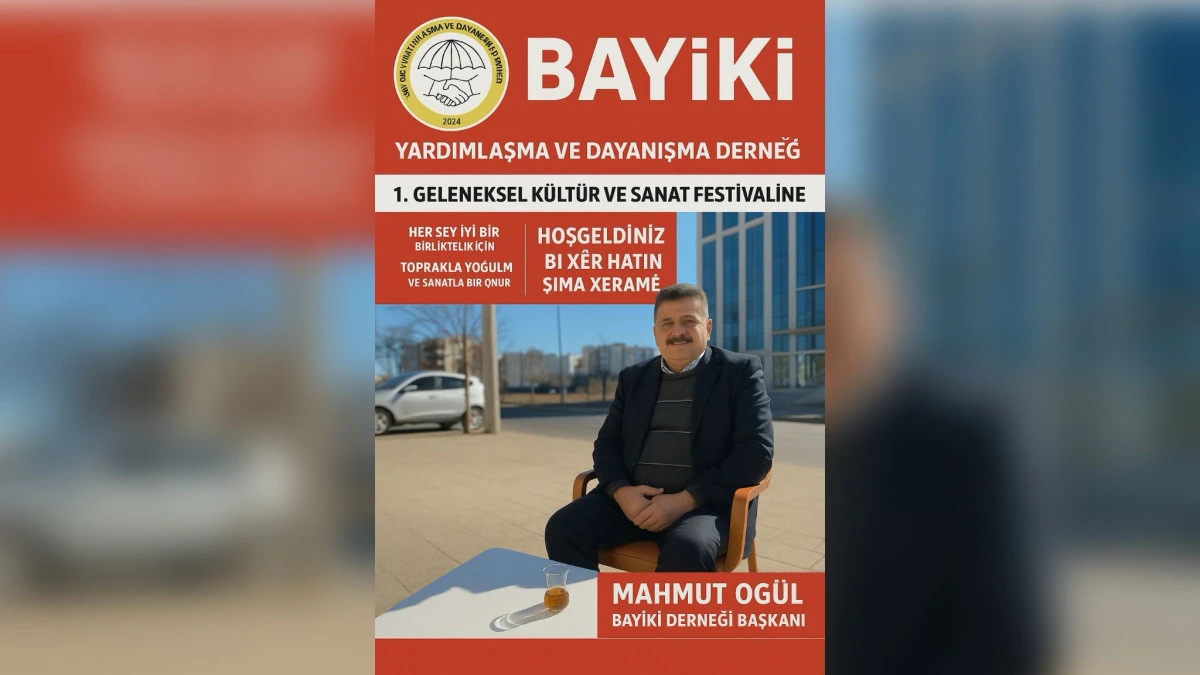 Siverek'te Bayki Aşireti'nden Kültür ve Sanat Festivali