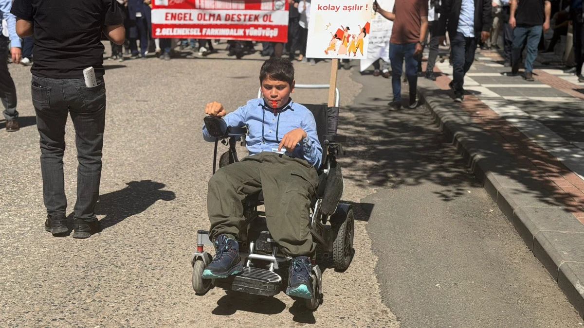 Siverek&rsquo;te Engelliler Haftası Kapsamında Farkındalık Y&uuml;r&uuml;y&uuml;ş&uuml; D&uuml;zenlendi