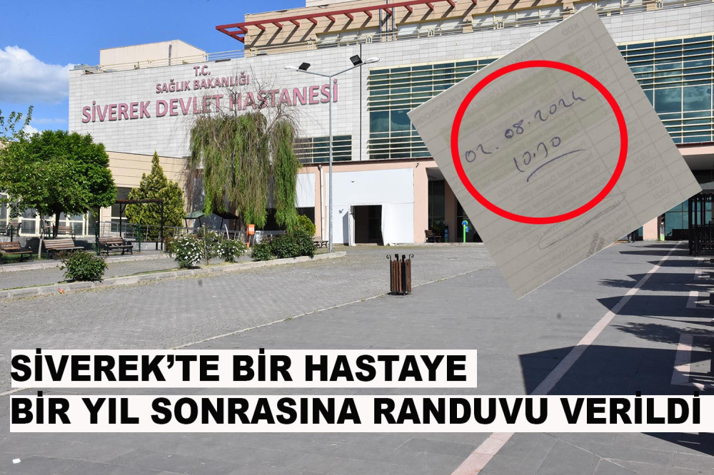 Siverek’te hastaya 11 ay sonrasına ultrason randevusu verdiler
