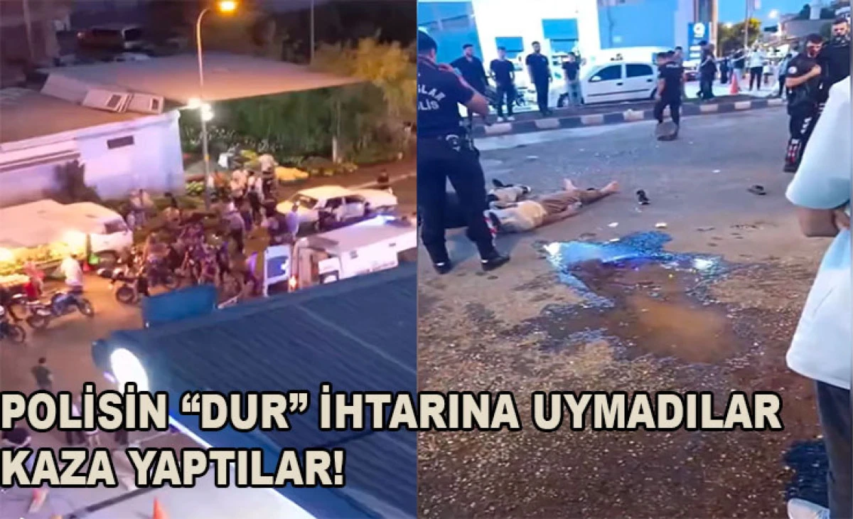 Siverek'te Motosiklet Sürücüsü Polisten Kaçtı, Kaza Yaptı: 2 Yaralı