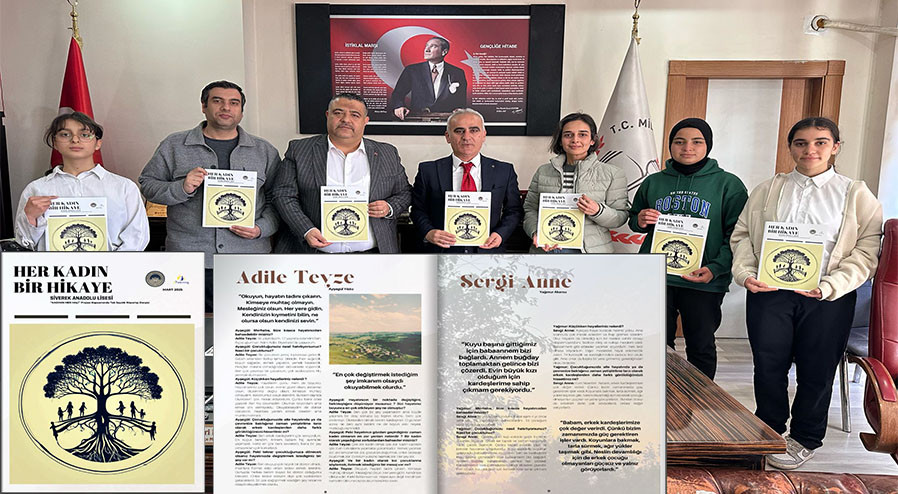 Siverek’te Öğrencilerden Anlamlı Proje: “Her Kadın Bir Hikâye”