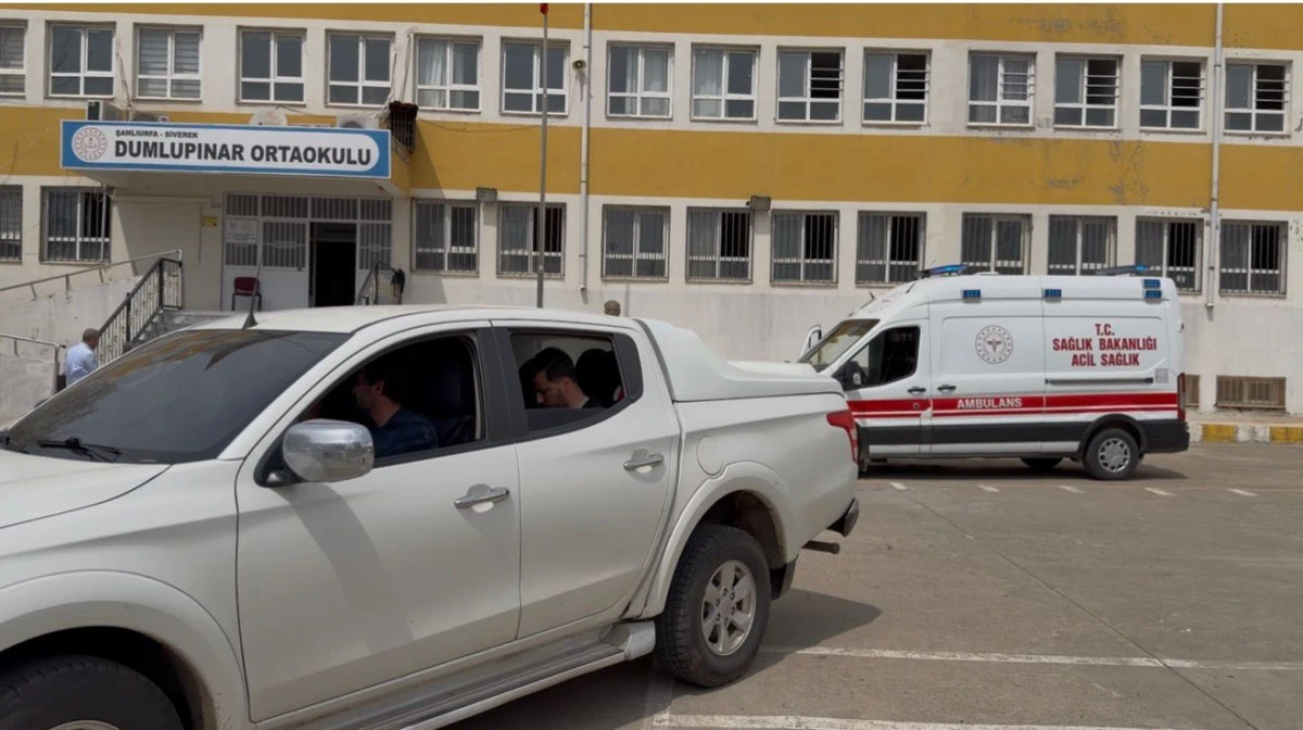 Siverek&rsquo;te ortaokulda ş&uuml;pheli hareketler sergileyen şahıs g&ouml;zaltına alındı
