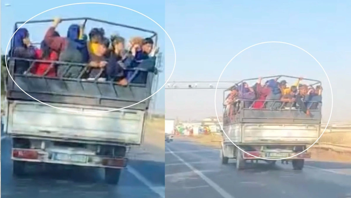 Siverek’te Tarım İşçilerin Tehlikeli Yolculuğu Kamerada