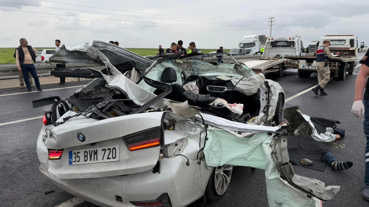 Siverek&rsquo;te Trafik kazası 2 &ouml;l&uuml; 2 yaralı  