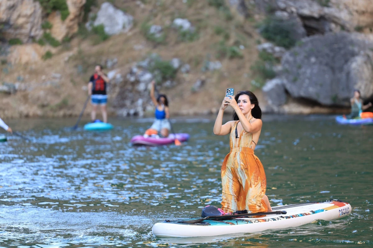 Takoran Vadisi su sporlarının yeni g&ouml;zdesi oldu