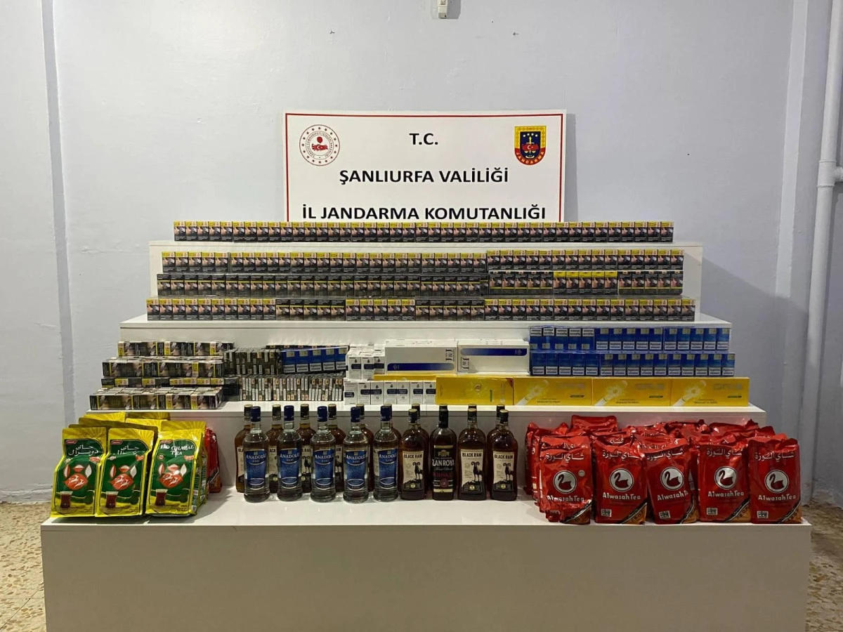 Viranşehir&rsquo;de Ka&ccedil;ak T&uuml;t&uuml;n ve Alkol Operasyonu: 38 Ş&uuml;pheli Hakkında İşlem