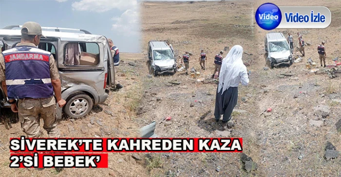 Siverek’te Trafik Kazası: 2’si Bebek 4 Yaralı